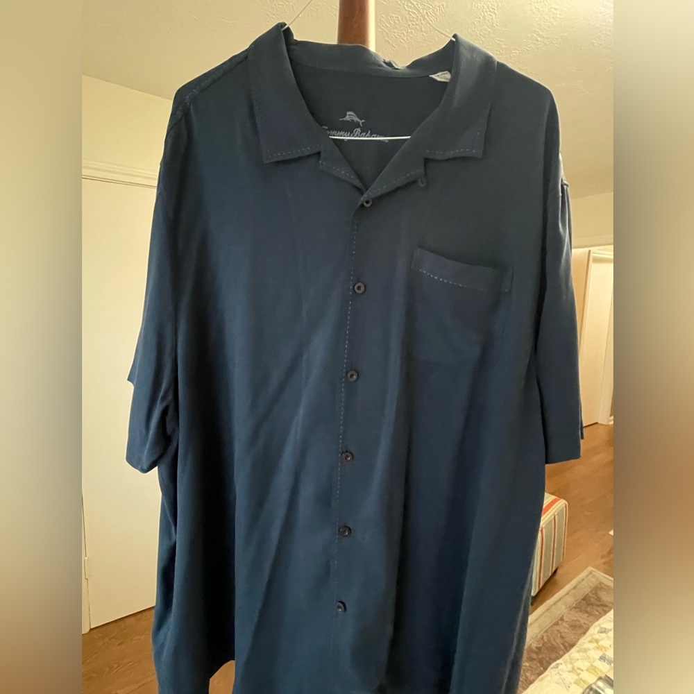 Navy blue shirt Tommy Bahama